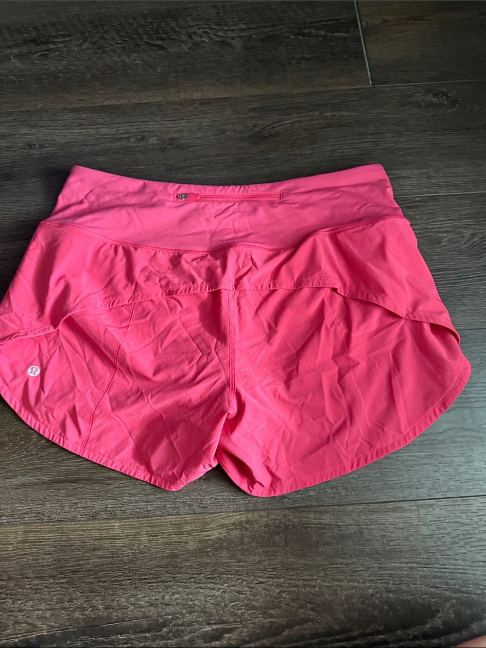lululemon athletica Bright Pink Women's Athletic Shorts - Picture 2 of 3